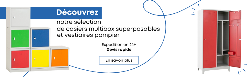 Multibox et vestiaire pompier